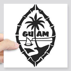 Guam Logo - Guam Stickers - CafePress