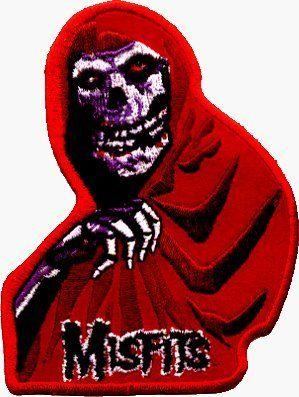 Red Ghost Logo - Amazon.com: The Misfits - Red Crimson Ghost with Logo (Skeleton with ...