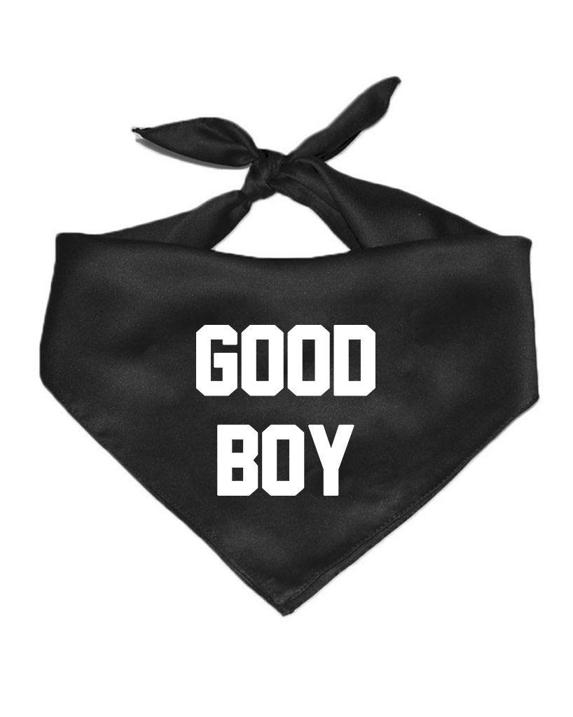 Bandana with Smile Logo - Accessory | Good Boy | Pet Bandana – Arm The Animals Clothing Co.