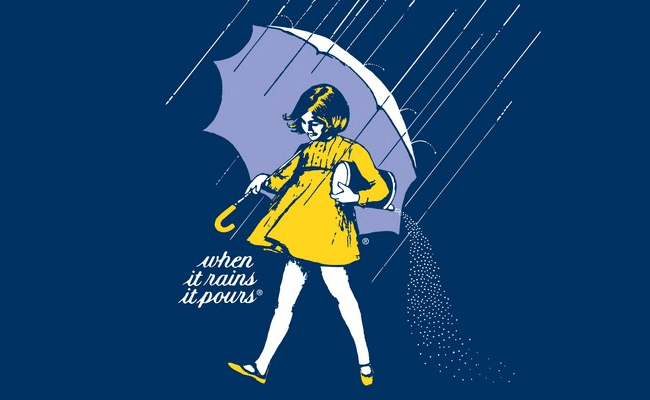 Morton Salt Logo - The Science Being the Slogan. Now I Know