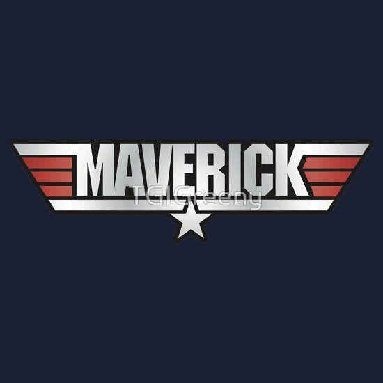 Top Gun Maverick Logo - Hipster Pig.com - Your Funny T-shirt Discovery platform