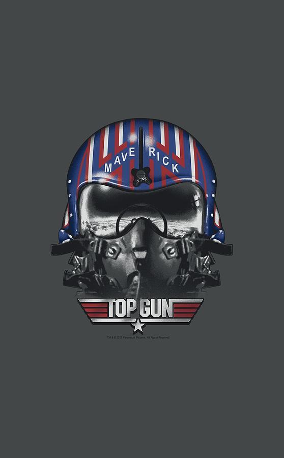 Top Gun Maverick Logo - Top Gun Helmet Digital Art