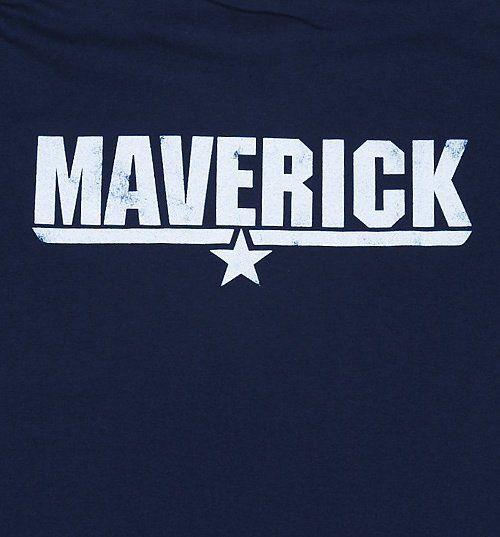 Top Gun Maverick Logo - Women's Navy Top Gun Maverick T Shirt