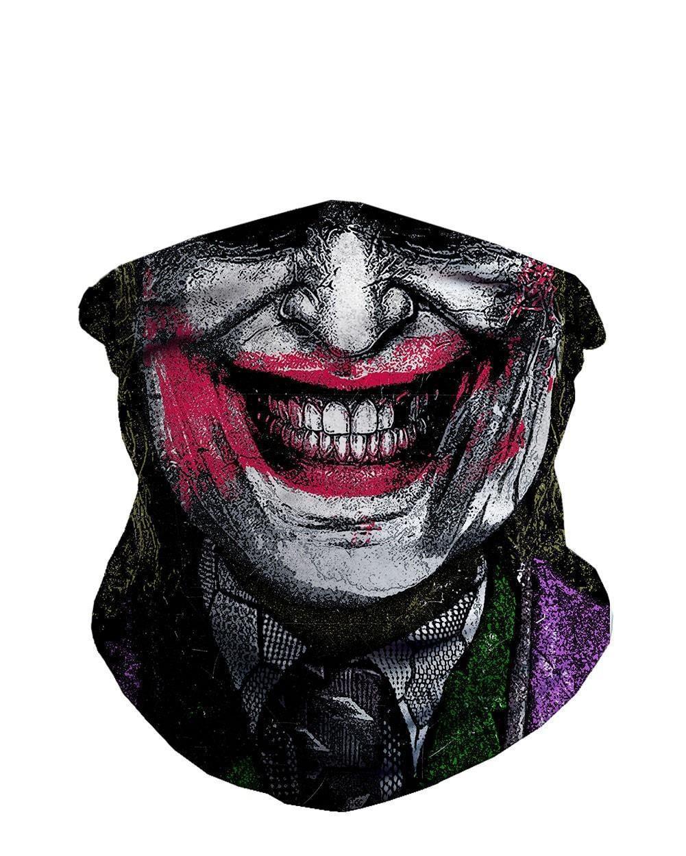 Bandana with Smile Logo - Joker Seamless Mask Bandana - INTO THE AM