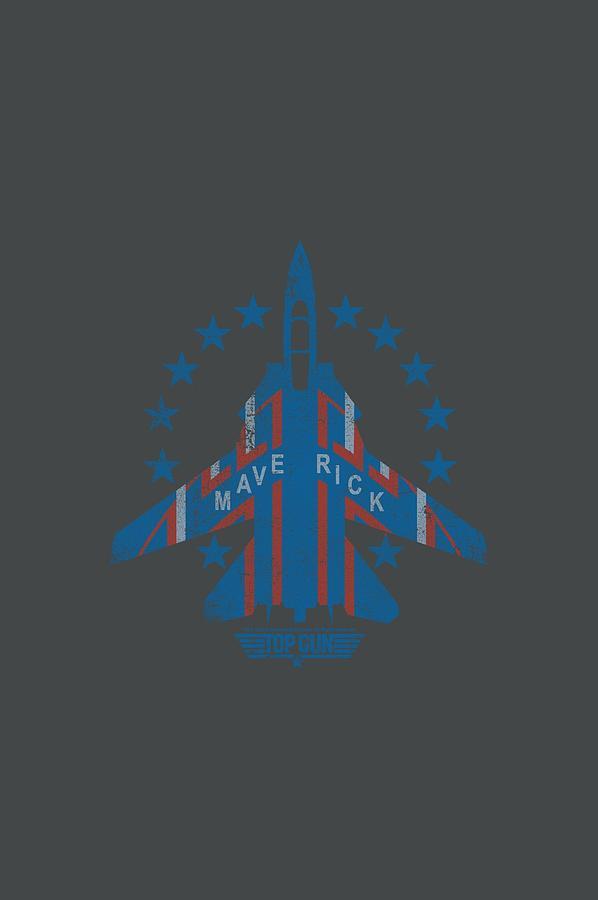 Top Gun Maverick Logo - Top Gun - Maverick Digital Art by Brand A
