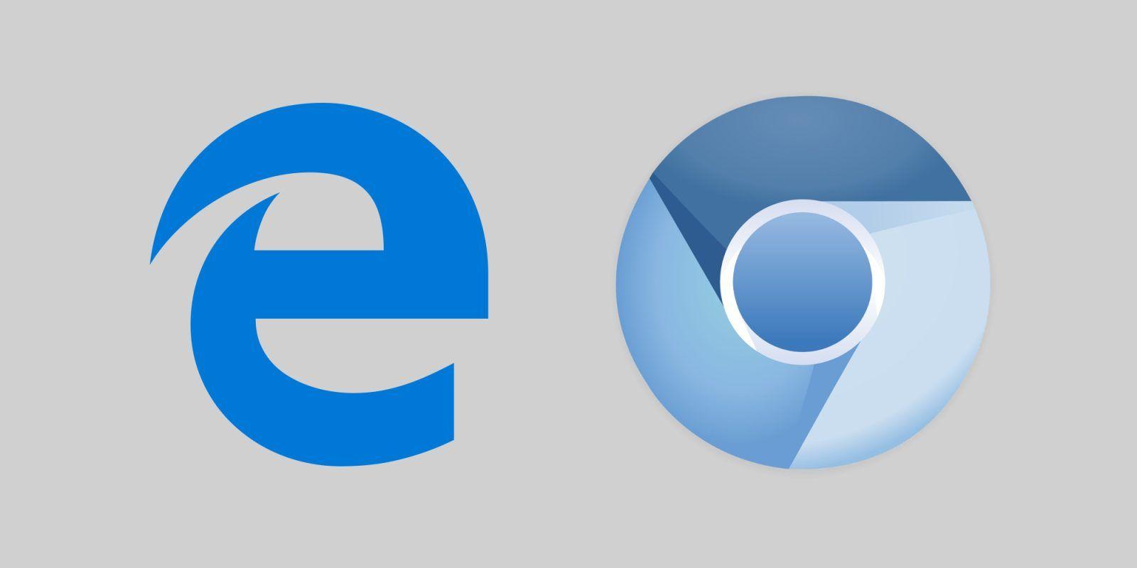 Chrome Microsoft Logo - New Microsoft Edge will support Google Chrome extensions