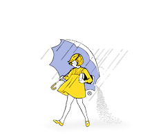 Morton Salt Logo - When it rains.. Simon and Company