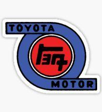 Vintage Toyota Logo - Vintage Toyota Stickers