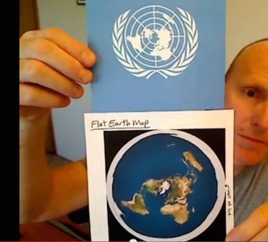 Un Globe Logo - UN Flat Earth Logo Yep! That proves It!!! The earth is definitely ...