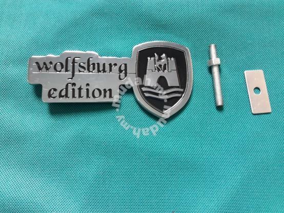 VW Wolfsburg Edition Logo - Vw wolfsburg edition grille badge polo golf passat Accessories