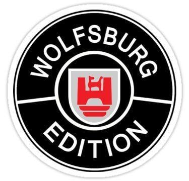 VW Wolfsburg Edition Logo - Wolfsburg edition vw Stickers | Products in 2019 | Pinterest ...