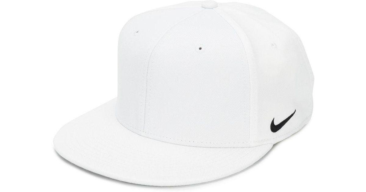 Nike White Logo - Nike Logo Baseball Cap in White for Men - Lyst