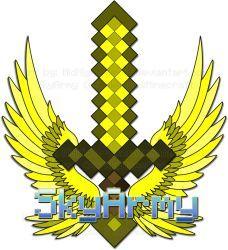 Sky Army Logo - SkyArmy Logo .:WIP:. By MidNight Vixen