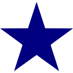 Navy Blue Star Logo - Navy blue star icon navy blue star icons