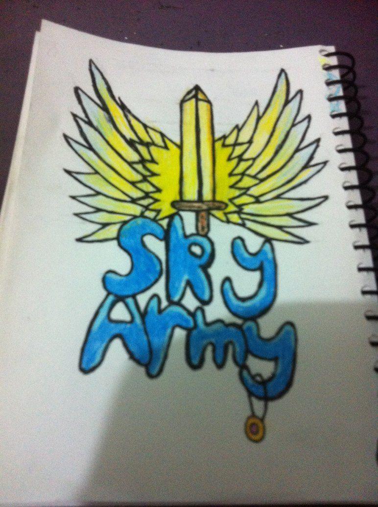 Sky Army Logo - The sky army logo by Itsmebianka on DeviantArt