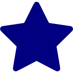 Navy Blue Star Logo - Navy blue star 8 icon - Free navy blue star icons