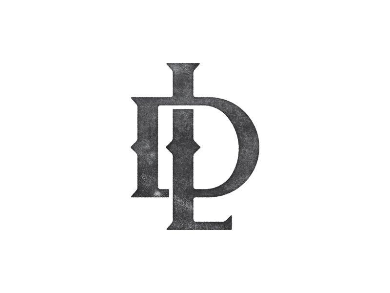 DL Logo - DL monogram by Mcraft | logo . marks | Pinterest | Monogram logo ...