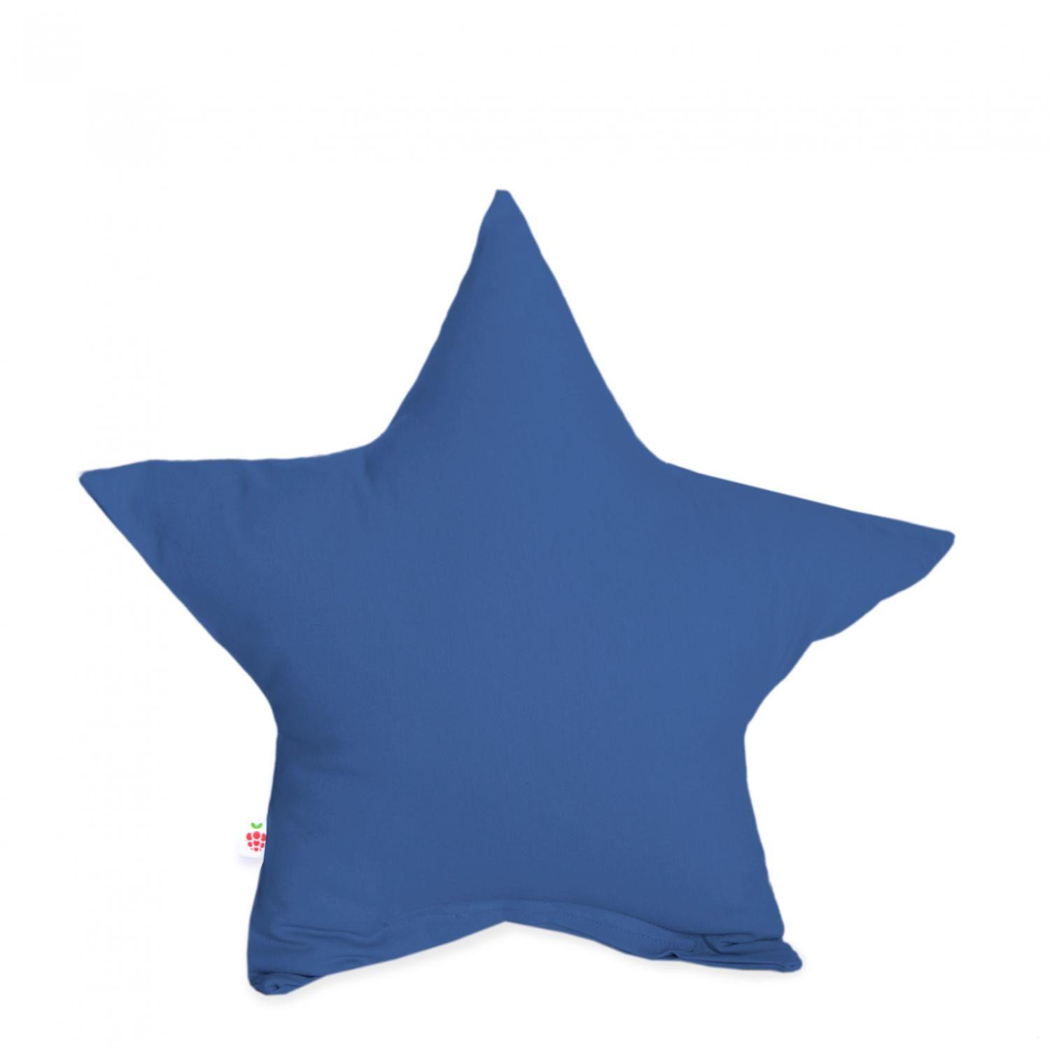 Navy Blue Star Logo - Navy Blue Star Cushion - Very Merry Berry