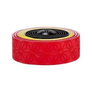 Red Yellow B Logo - Supacaz Super Sticky Kush Bar Tape Grips & Tape - Red/Yellow/Black ...