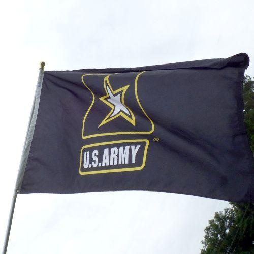 Sky Army Logo - 3' X 5' Nylon U.S. Army Logo Flag. Carrot Top Industries