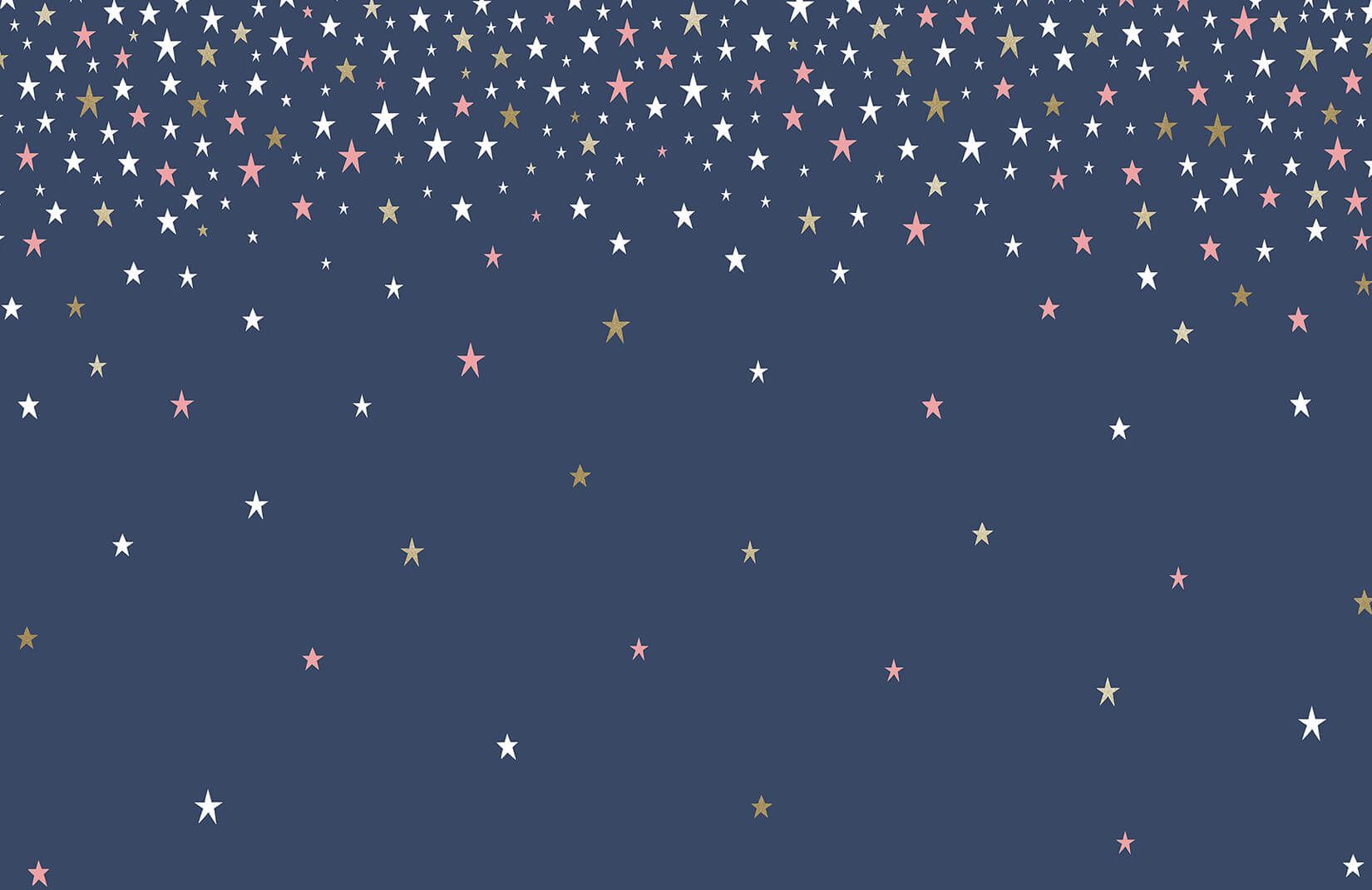 Navy Blue Star Logo - Falling Star Blue Wallpaper Mural