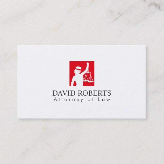Red Lady Logo - Lawyer Modern Red Lady Justice Logo Attorney Business Card | Zazzle.com