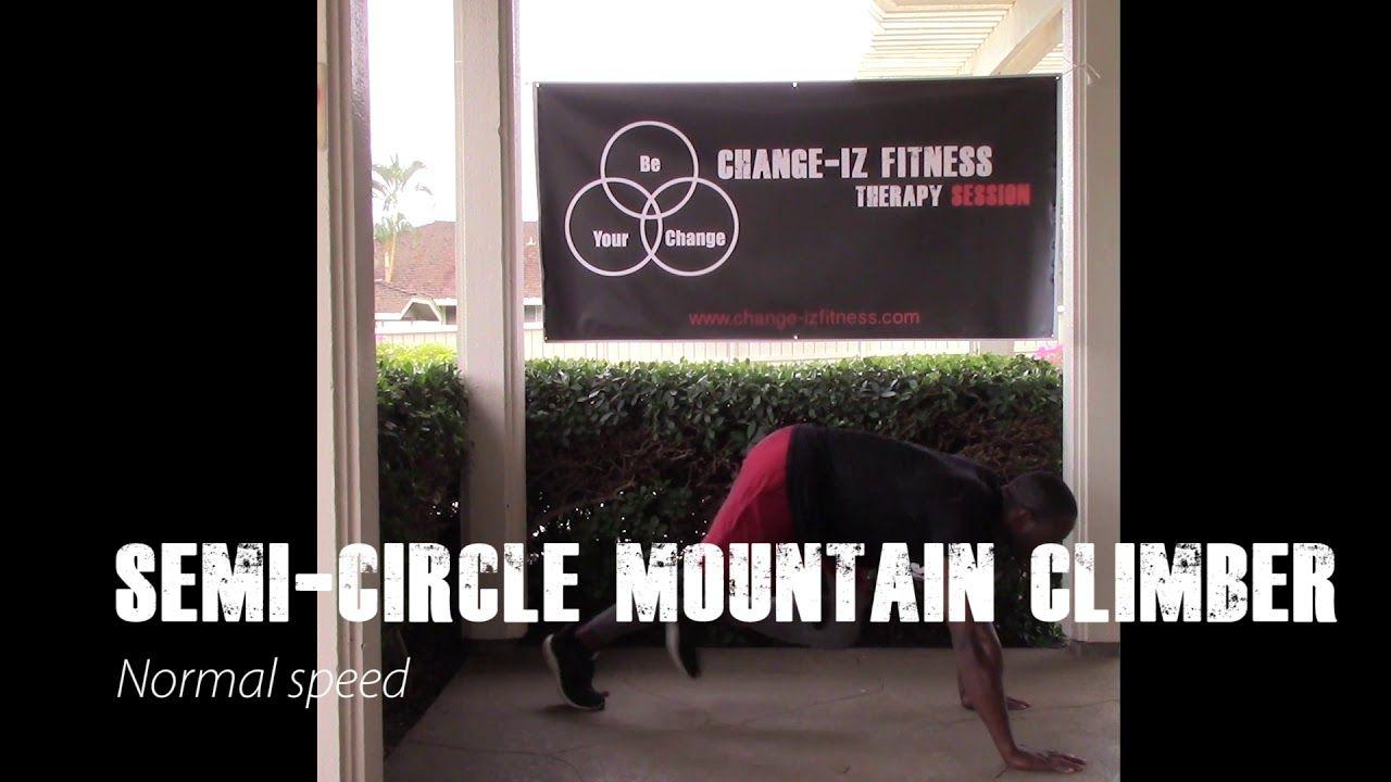 With a Half Circle Mountain Logo - Semi circle Mountain Climber - YouTube
