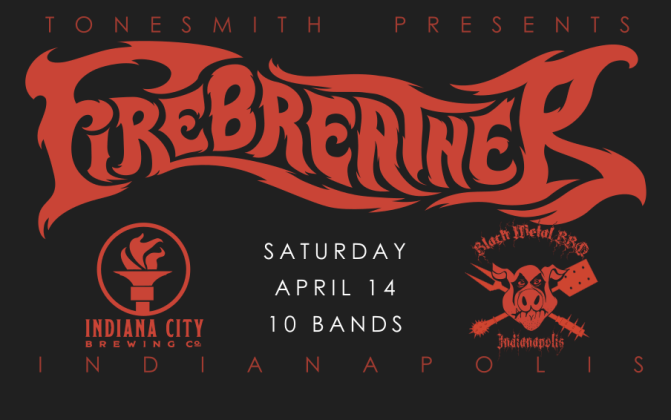 Stoner Rock Band Logo - FIREBREATHER FESTIVAL – TONESMITH Presents 10-Band Stoner Rock Event ...