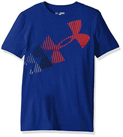 Red and Blue Under Armour Logo - Amazon.com: Under Armour Boys Logo Advance Short Sleeve Shirt, Royal ...