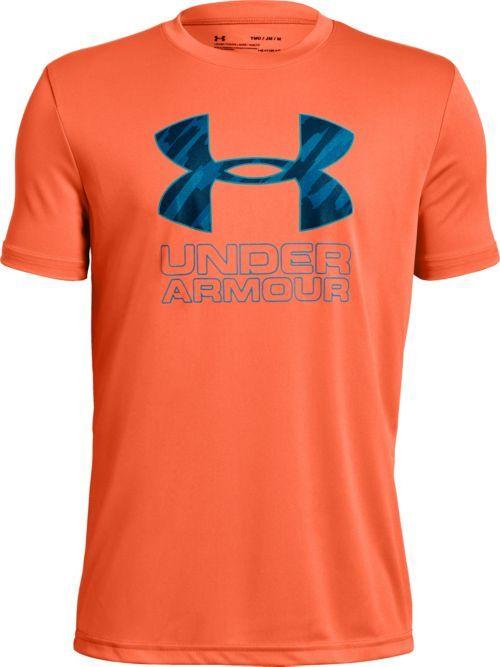 Red and Blue Under Armour Logo - Under Armour Boys' Print Filled Big Logo Graphic T-Shirt | DICK'S ...