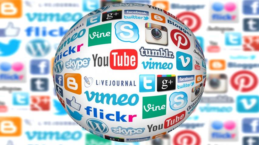 Social Media Globe Logo - Editorial Animation: Spinning Globe - Stock Footage Video (100 ...