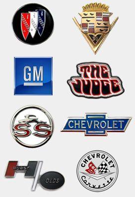 Classic Muscle Car Logo - Classic Car Collection. Muscle Car Collection