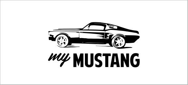 Classic Muscle Car Logo - 18 Excellently Good Car Logo Examples - DesignEmerald