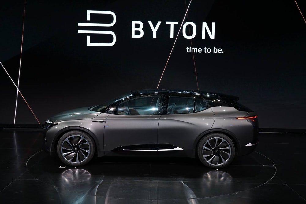 Byton Motor Logo - Byton reveals its $45,000 smart intuitive vehicle (SIV) at CES