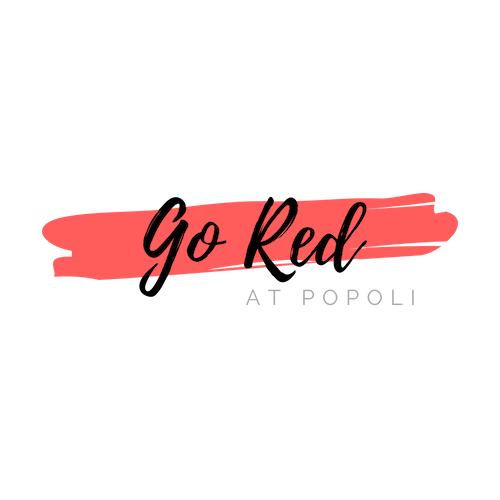 Go Red Logo - Go Red at Popoli | Hoopla