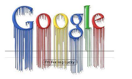 Google Art Logo - liquidated google art by zevs