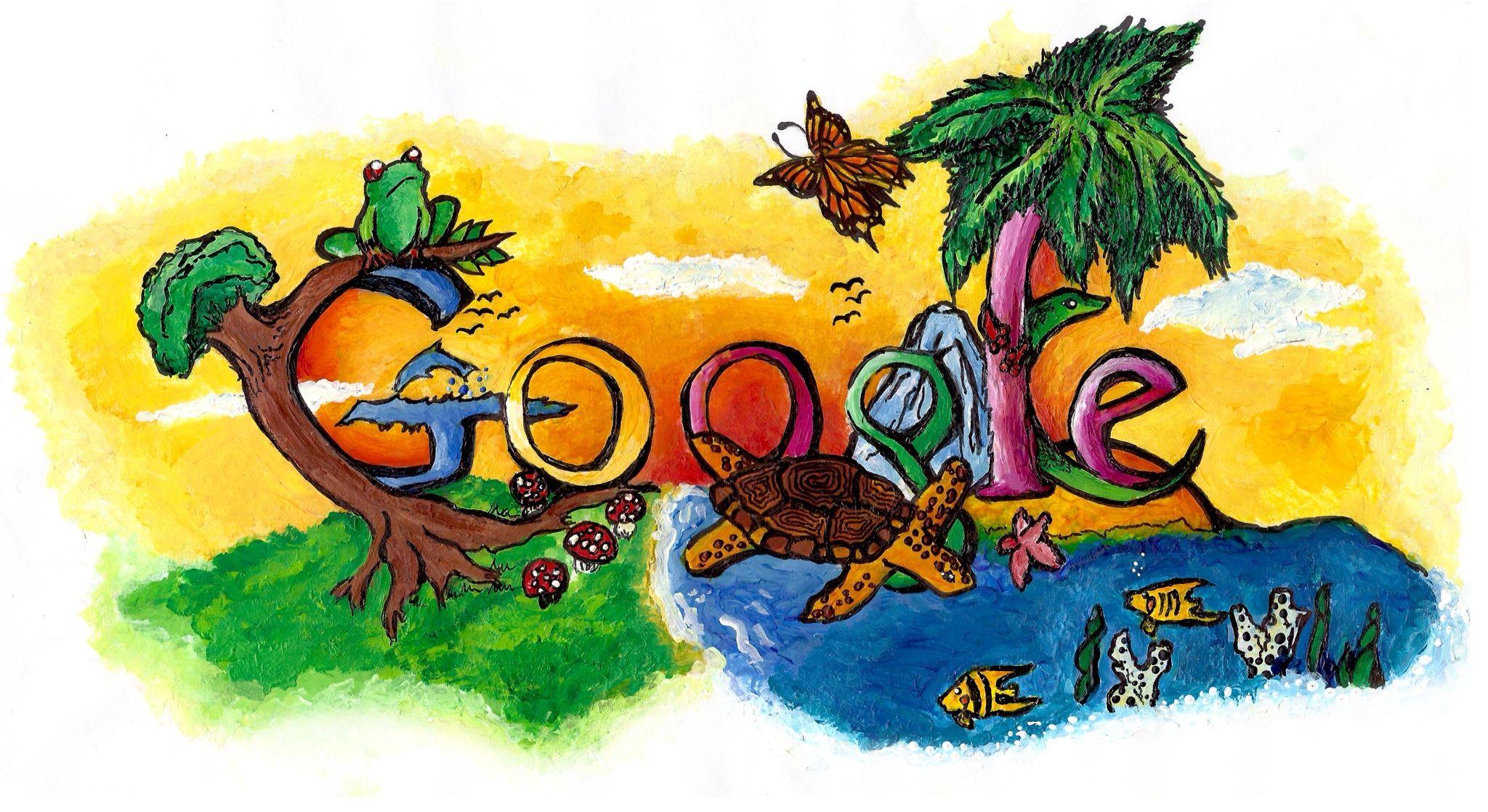 Google Art Logo - Google's Doodle 4 Google Logo Contest: Get Doodling, Kids | TIME.com