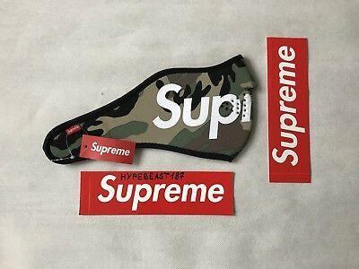 Supreme Camouflage Logo - SUPREME CAMO FACE Mask Neoprene Sturmmaske Hat Beanie Box Logo camouflage Ski