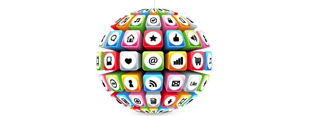 Social Media Globe Logo - Course Spotlight: Intro to Social Media - Humanities ...