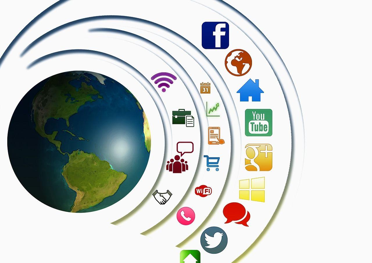 Social Media Globe Logo - What to Look For In a Good Social Media Marketing Service | The ...