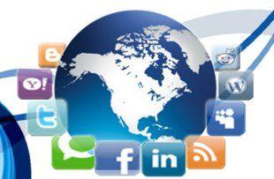 Social Media Globe Logo - The Evolution of Social Media Marketing