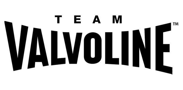 Black and White Team Logo - Team Valvoline