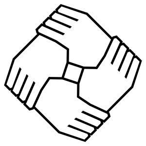 Four Hands Logo - Logo :: OppenheimerFunds Rebranding ~ 3D CGI on Behance
