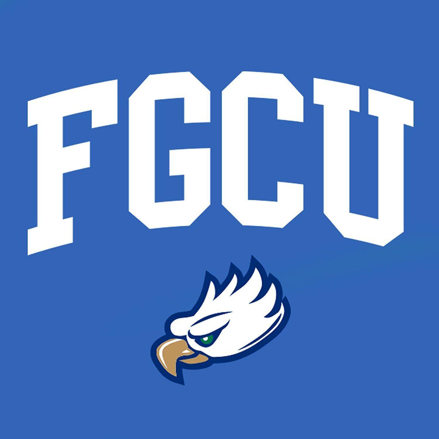 Royal Arch Logo - NCAA Arch Logo FGCU - Royal Blue - Underground Printing
