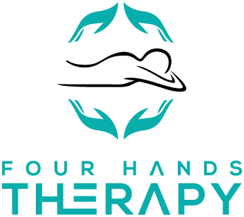 Four Hands Logo - Massage Therapist in Doncaster, Back Massage in Sheffield