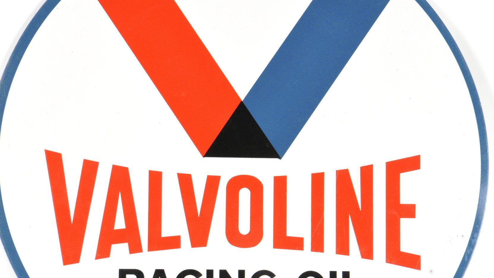 Valvoline Logo - Valvoline Racing Oil Sign DST 30x30