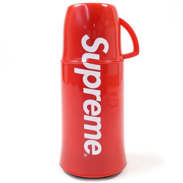 Supreme Thermos Logo - stay246: SUPREME Supreme 14 AW Logo Thermos Flask thermos red white