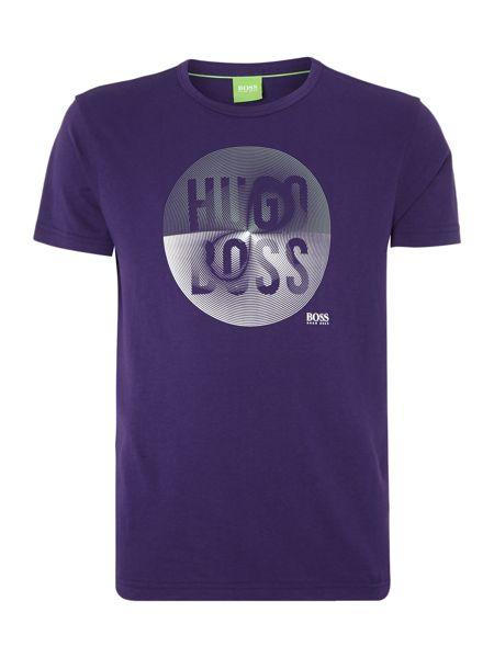 Grey and Purple Circle Logo - All Sizes Hugo Boss Purple Green T Shirt Circle Logo Printed Man ...