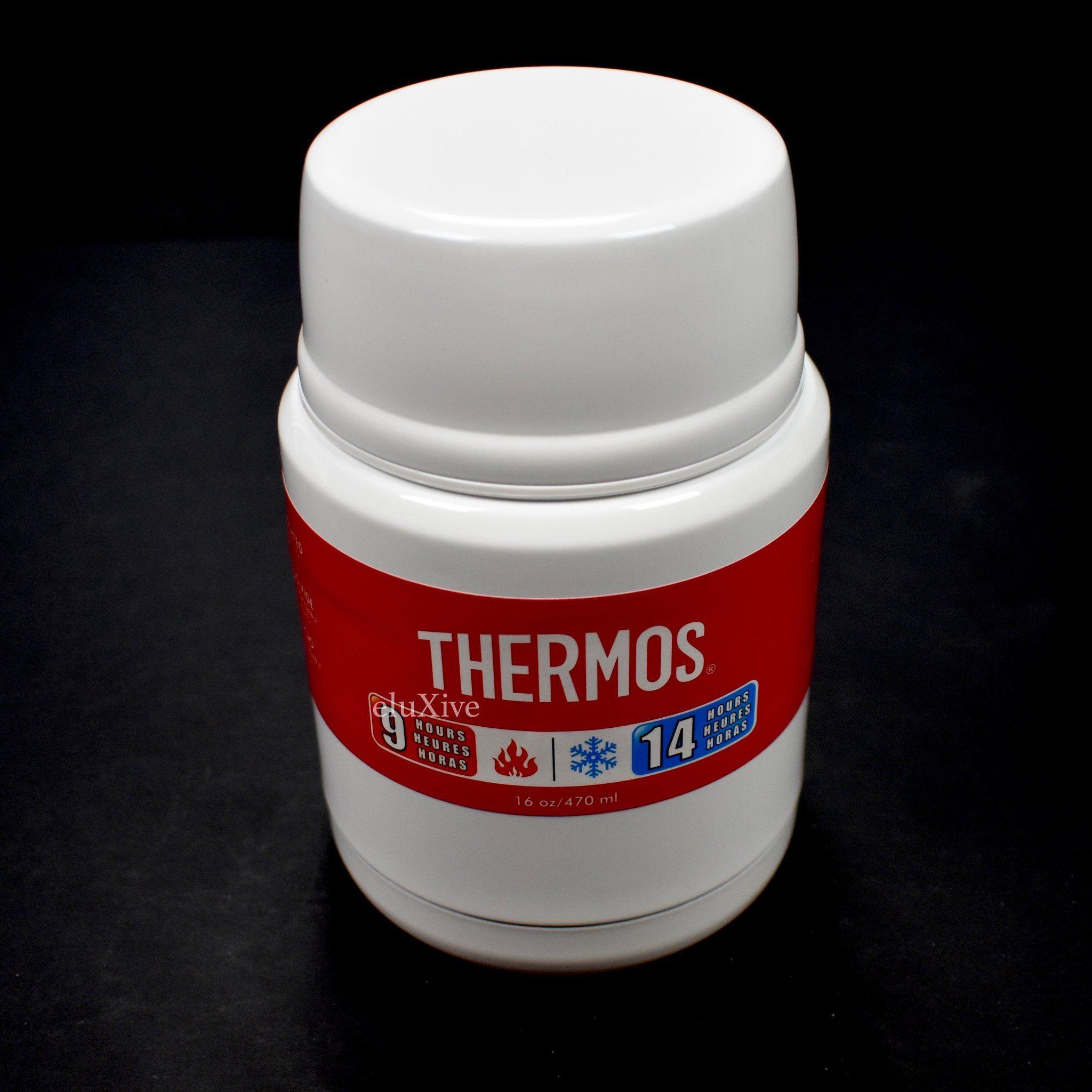 Supreme Thermos Logo - Supreme x Thermos - Red Box Logo Food Jar – eluXive
