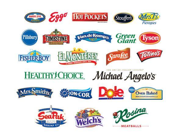 Orange And Blue Food Logo LogoDix
